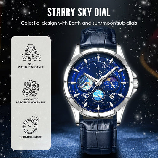 Men's Luminous Starry Sky Watch