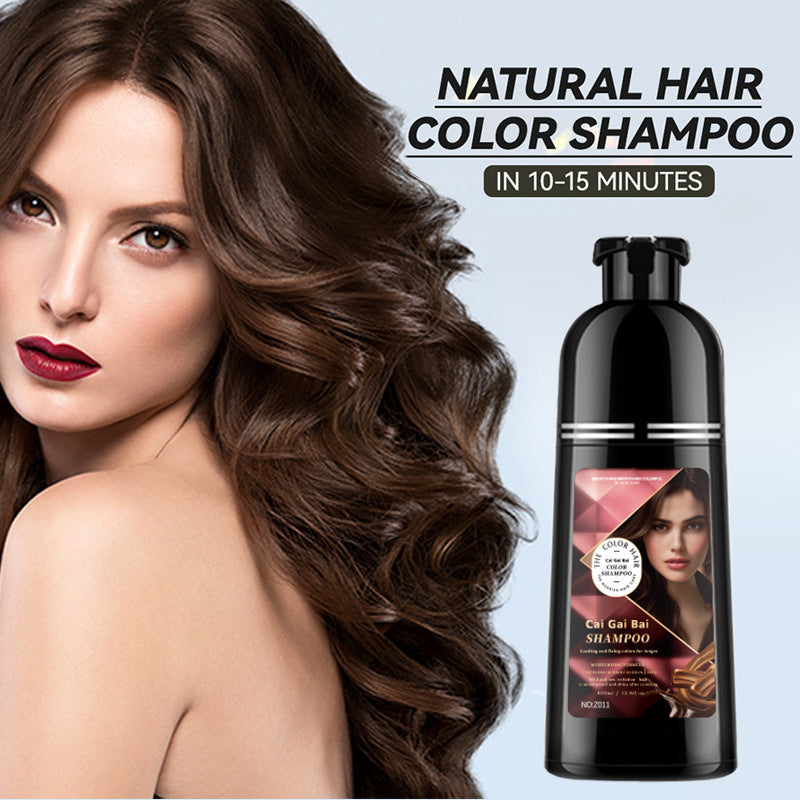 🔥Hot Sale 49% OFF - Herbal Extract Instant Hair Color Shampoo for Men & Women