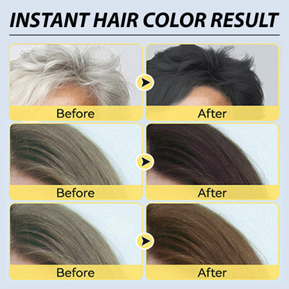 🔥Hot Sale 49% OFF - Herbal Extract Instant Hair Color Shampoo for Men & Women