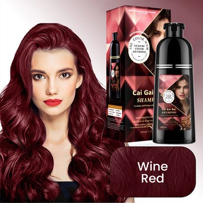🔥Hot Sale 49% OFF - Herbal Extract Instant Hair Color Shampoo for Men & Women