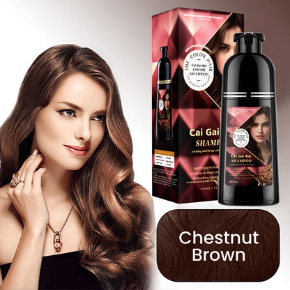 🔥Hot Sale 49% OFF - Herbal Extract Instant Hair Color Shampoo for Men & Women