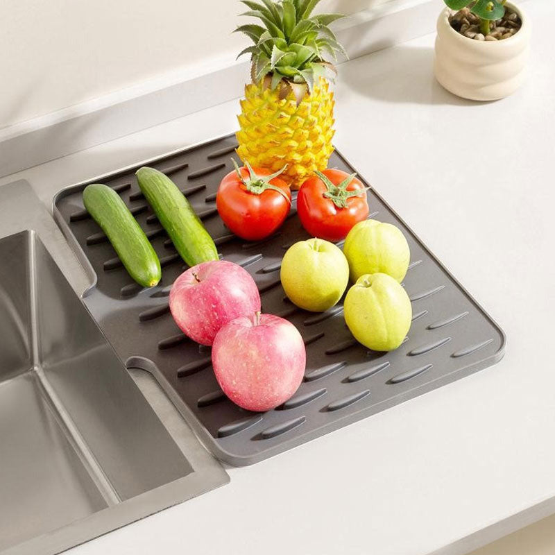 Multi-Functional & Foldable Silicone Drainage Mat