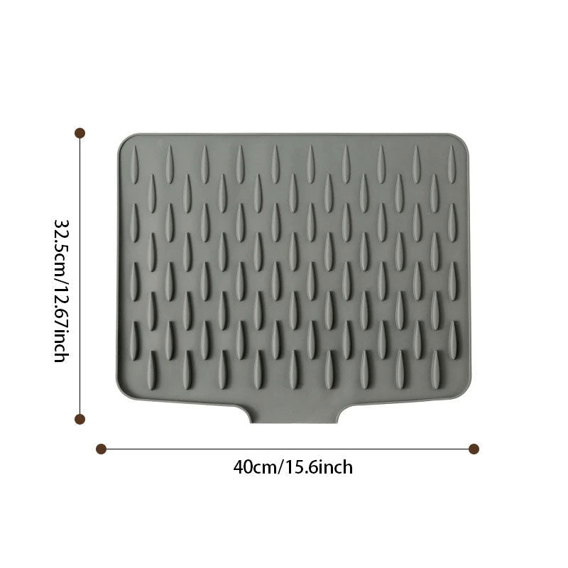 Multi-Functional & Foldable Silicone Drainage Mat
