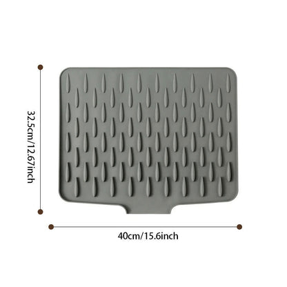 Multi-Functional & Foldable Silicone Drainage Mat