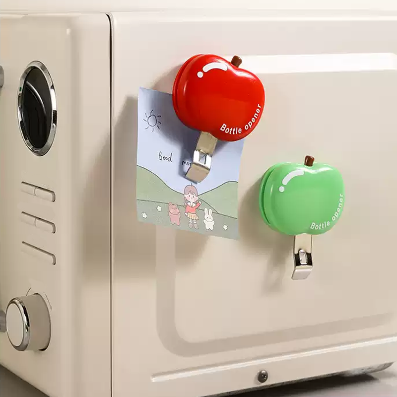 Multifunctional magnetic bottle opener