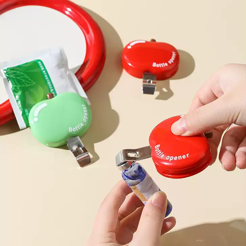 Multifunctional magnetic bottle opener