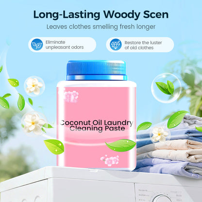 📢📢 50 %  OFF !!  ❄️Coconut Oil Laundry Cleaning Paste