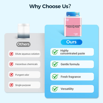 📢📢 50 %  OFF !!  ❄️Coconut Oil Laundry Cleaning Paste
