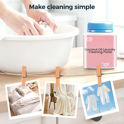 📢📢 50 %  OFF !!  ❄️Coconut Oil Laundry Cleaning Paste