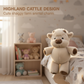 🐮 50% OFF NOW! 🎁 Adorable Furry Highland Cattle Soft Toy – Ultra-soft, huggable & lifelike design – Perfect gift for kids, collectors & cow lovers ✨
