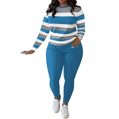 ⏳Time-Limited Special⏰Women's Casual Fashion 2-Piece Set👚👖
