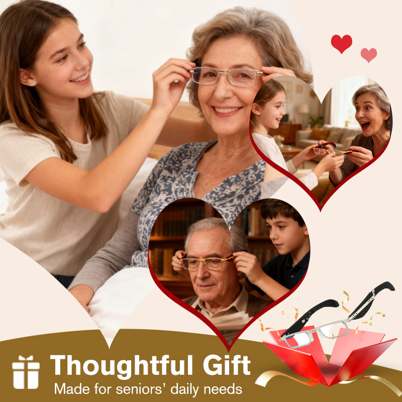 👓 50% OFF NOW! 🎉Foldable blue light filter reading glasses with case