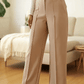 🌟👖 Stylish women's trousers with a high waist - wrinkle-free and durable for the office and everyday life 🌿✨