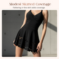 Women's Tummy Control Skirted Swimsuit