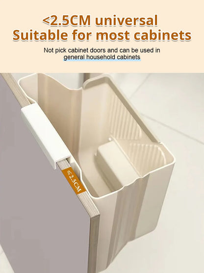 🗑️ 50% OFF NOW! 🕒 Foldable Hanging Trash Can – Space Saving, Leak Proof & Easy to Clean 🧼