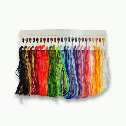 DIY Embroidery Stitch Practice Book Kit