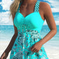🔥LAST DAY SALE -49% OFF⚡👙Strap Top & Fitted Swim Shorts Separable Swimsuit 