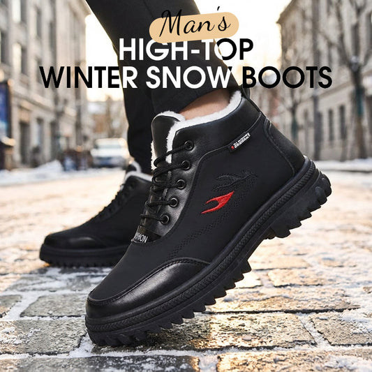 Men's High-Top Winter Snow Boots
