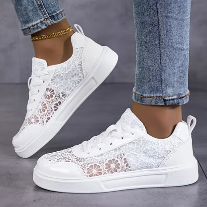 Women's Breathable Lace Mesh Sneakers