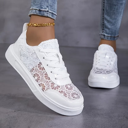 Women's Breathable Lace Mesh Sneakers
