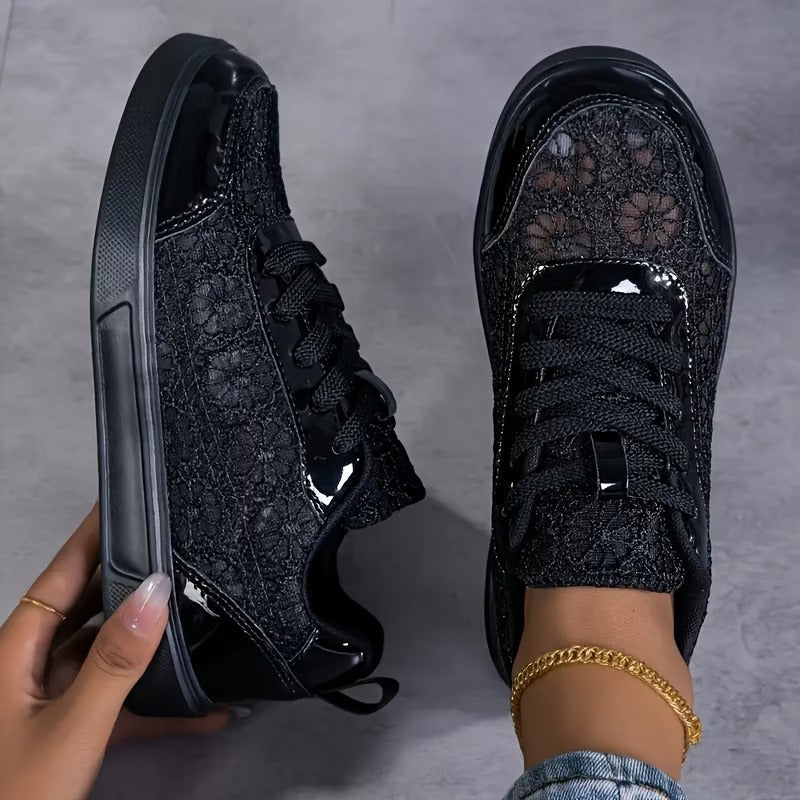Women's Breathable Lace Mesh Sneakers