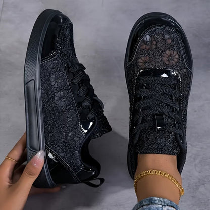 Women's Breathable Lace Mesh Sneakers