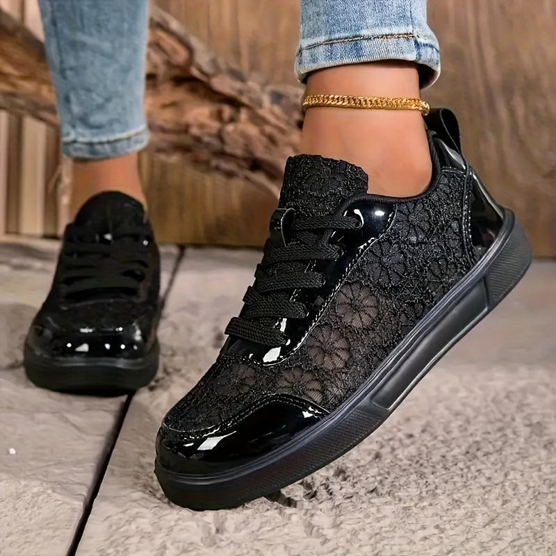 Women's Breathable Lace Mesh Sneakers