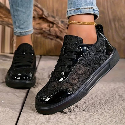 Women's Breathable Lace Mesh Sneakers