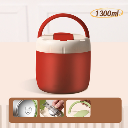 Portable Stainless Steel Thermal Lunch Box