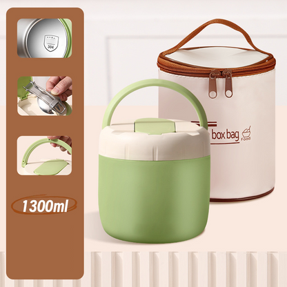 Portable Stainless Steel Thermal Lunch Box