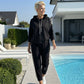🔥Hot Sale Deals-Women’s Hooded Jacket & Drawstring Pants Set