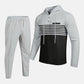 🔈🔈 47% OFF!!🔥👕Men's Color-Block Hooded Tracksuit Set👖