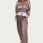 💕Fashionable striped comfortable casual two-piece set for women