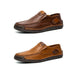 💎Classic Men’s Slip-On Leather Shoes – Premium Calfskin, All-Day Comfort & Effortless Style