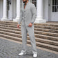 👖Men‘s Casual Waffle 2-Piece Set – Comfortable Fabric, Modern Fit & Versatile Style
