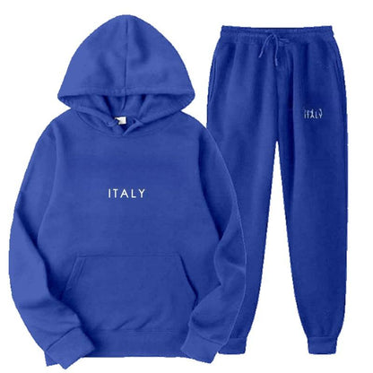 Men's 2-Piece Hooded Tracksuit Set