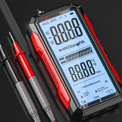 🔧 49% OFF NOW! ⚡ USB Rechargeable Digital Multimeter – Auto-Ranging, LCD Backlight & Portable Design 📏