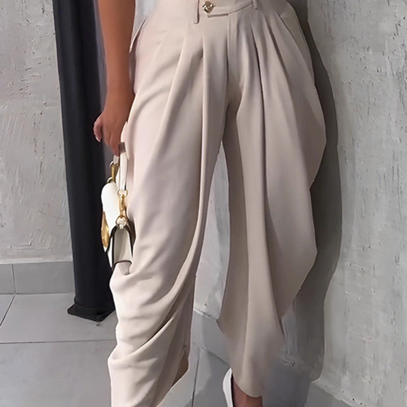 📢📢50% OFF !! ⏰Women’s Casual High-Waist Wide-Leg Pants
