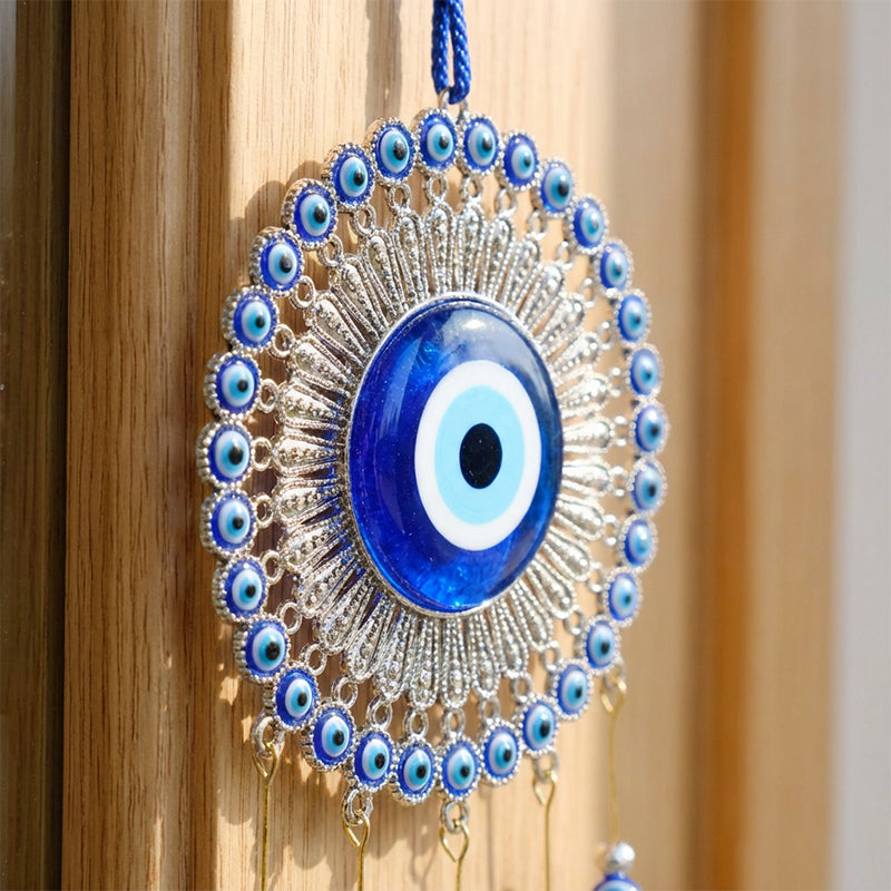 🔮 50% OFF! ✨ Nazar Amulet Wind Chime – Authentic Protection, Soothing Bells & Spiritual Symbolism for Home or Gift 🌬️