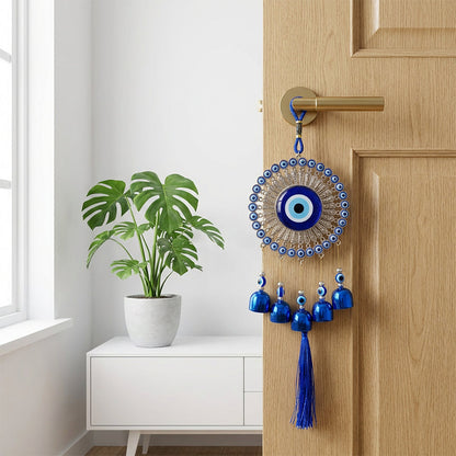 🔮 50% OFF! ✨ Nazar Amulet Wind Chime – Authentic Protection, Soothing Bells & Spiritual Symbolism for Home or Gift 🌬️