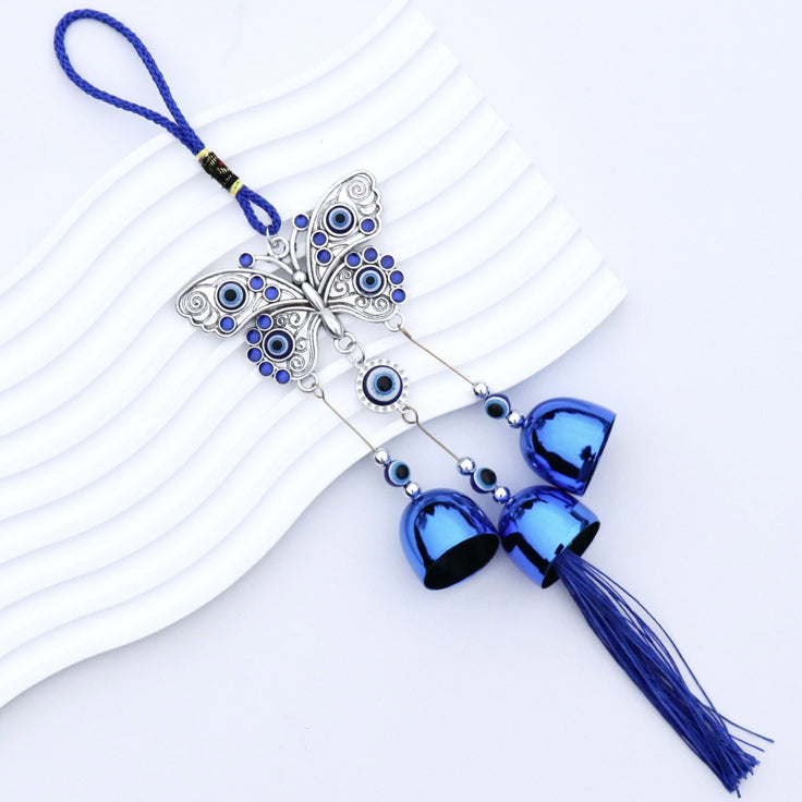 🔮 50% OFF! ✨ Nazar Amulet Wind Chime – Authentic Protection, Soothing Bells & Spiritual Symbolism for Home or Gift 🌬️
