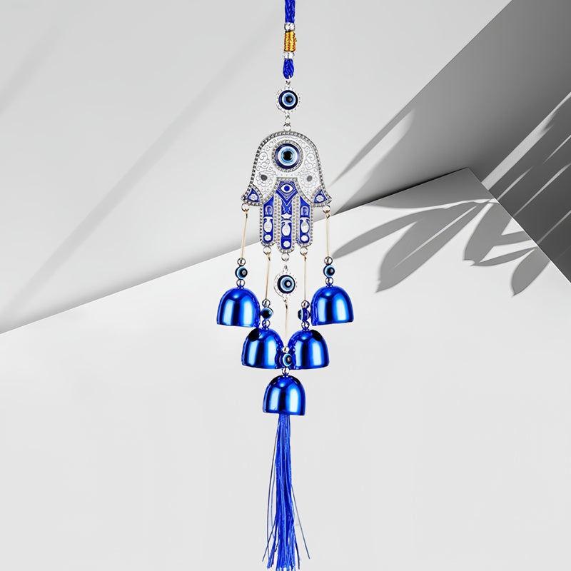 🔮 50% OFF! ✨ Nazar Amulet Wind Chime – Authentic Protection, Soothing Bells & Spiritual Symbolism for Home or Gift 🌬️
