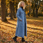 📢📢49% OFF !!!⏰Women’s Casual Longline Button-Up Denim Coat