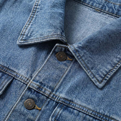 📢📢49% OFF !!!⏰Women’s Casual Longline Button-Up Denim Coat