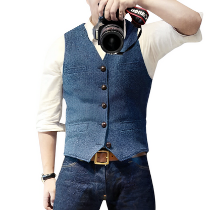 🔥Hot Sale Deals-Men's Slim Fit Casual Business Vest