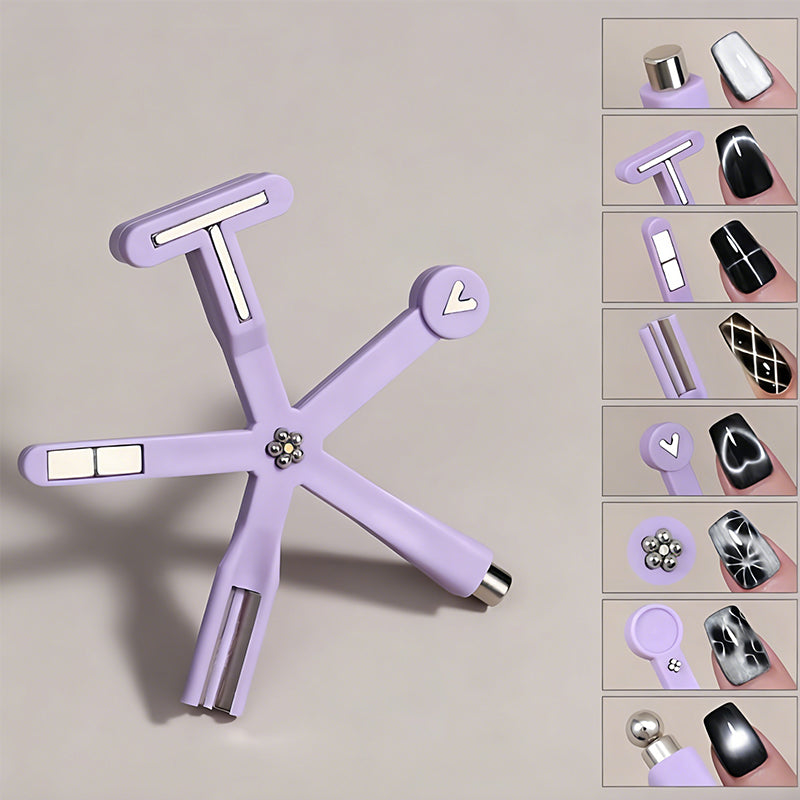 8-in-1 Cat-Eye Nail Magnet Tool