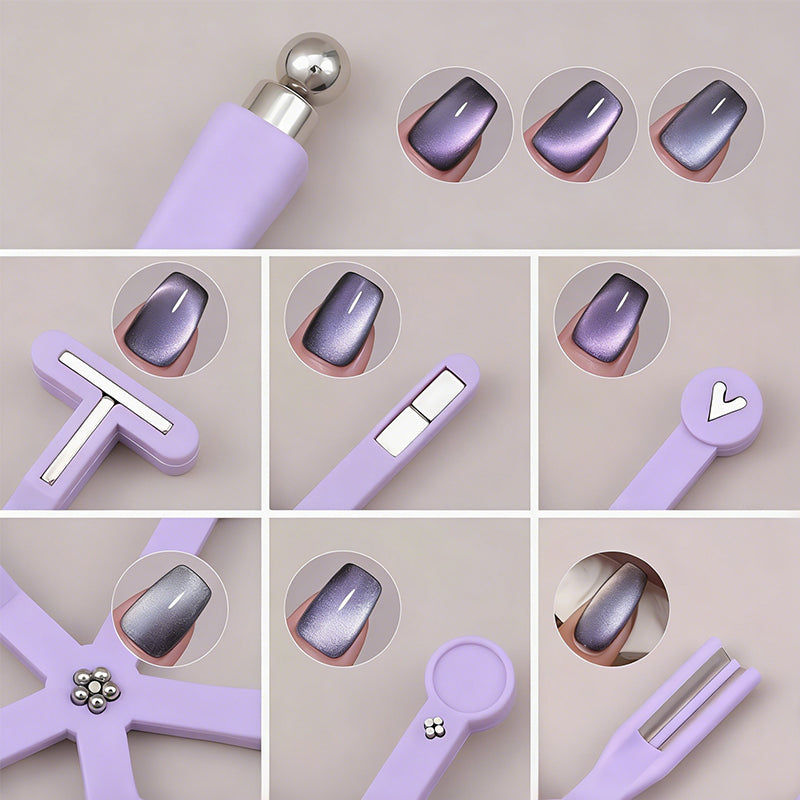 8-in-1 Cat-Eye Nail Magnet Tool