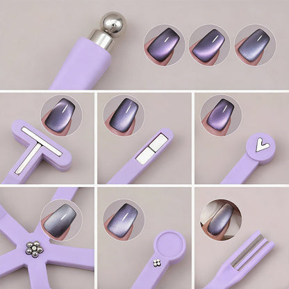 8-in-1 Cat-Eye Nail Magnet Tool