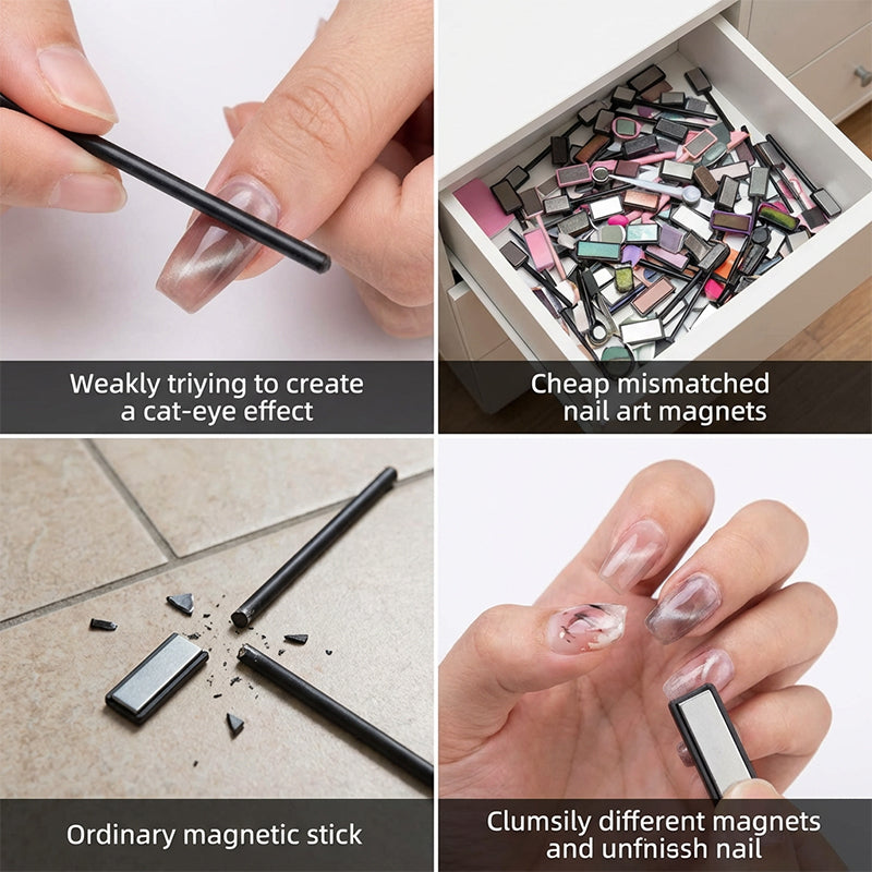 8-in-1 Cat-Eye Nail Magnet Tool