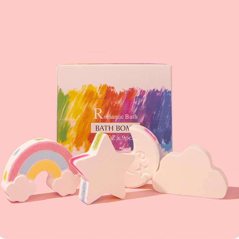 Fun-Shaped Colorful Bath Bomb